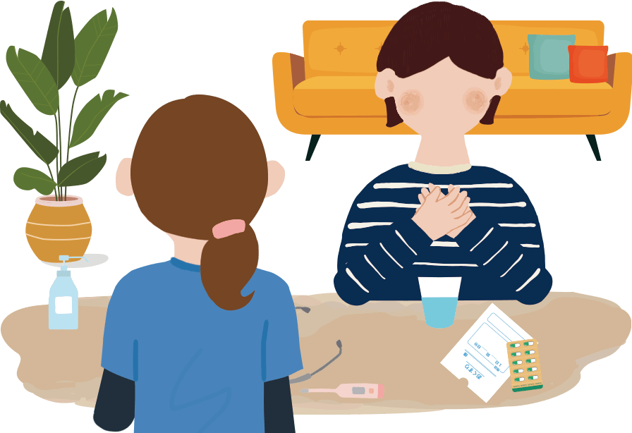 精神科訪問看護イメージ